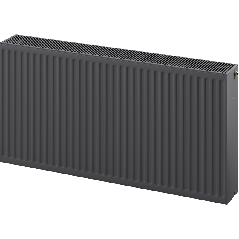 Mexen CV33 radiateur plat 400 x 2400 mm, connexion inférieure, 4053 W, anthracite - W633-040-240-66