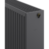 Mexen CV33 radiateur à panneau 600 x 900 mm, raccordement inférieur, 2101 W, anthracite - W633-060-090-66