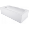 Baignoire Mexen Vega rectangulaire 120 x 70 cm avec habillage, blanche - 55011207000X