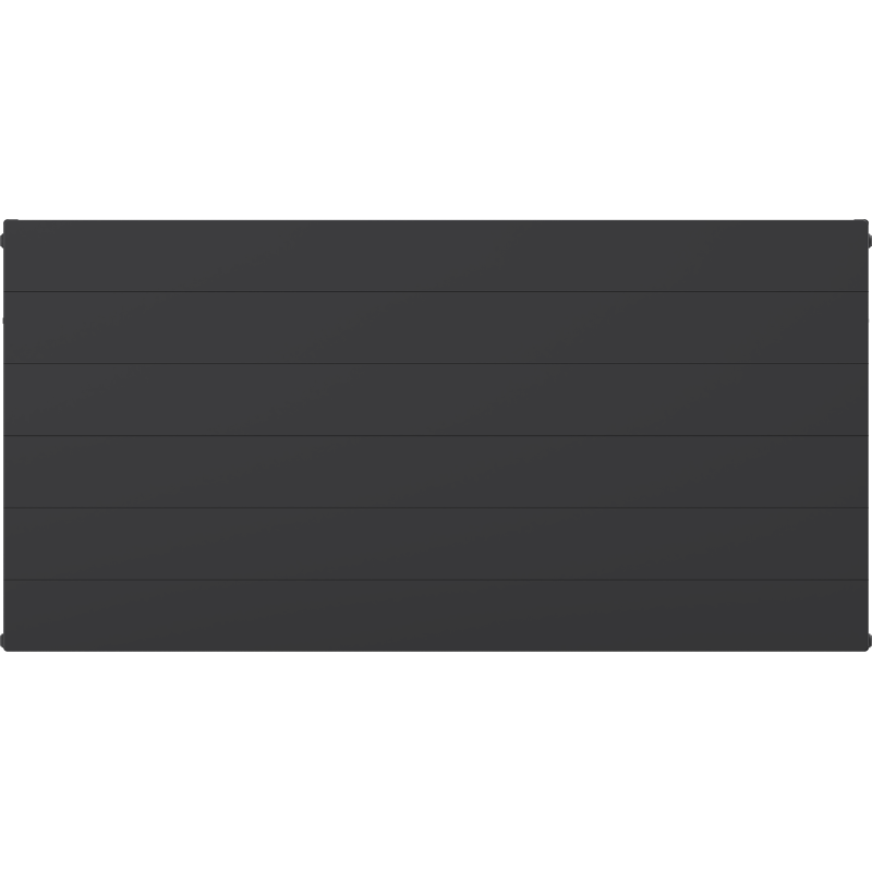 Mexen CL22 Ligne radiateur plat 600 x 600 mm, raccordement latéral, 949 W, anthracite - W422L-060-060-66