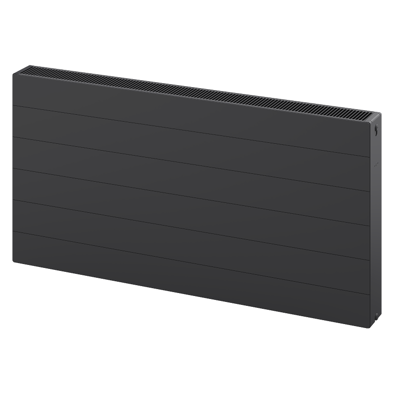 Radiateur à panneau Mexen Line CL22 900 x 1200 mm, connexion latérale, 2639 W, anthracite - W422L-090-120-66