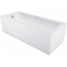 Mexen Cubik baignoire rectangulaire 130 x 70 cm avec habillage, blanche - 55031307000X