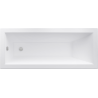 Mexen Cubik baignoire rectangulaire 130 x 70 cm avec habillage, blanche - 55031307000X