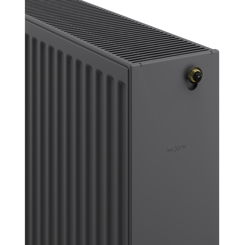 Mexen CV33 radiateur plat 900 x 1800 mm, raccordement inférieur, 5728 W, anthracite - W633-090-180-66