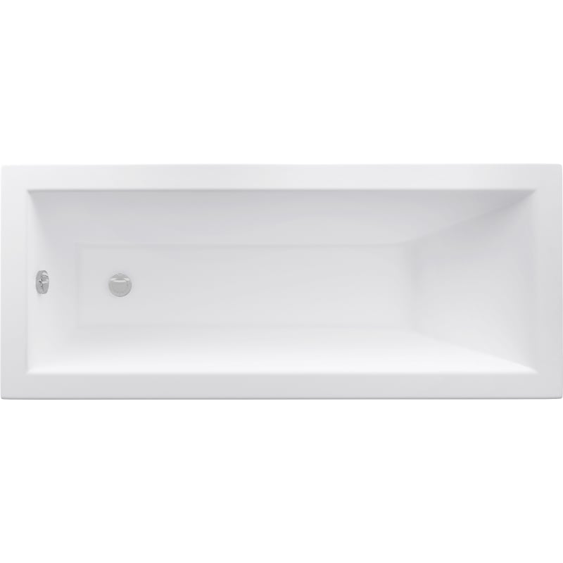 Mexen Cubik baignoire rectangulaire 140 x 70 cm avec habillage, blanche - 55031407000X