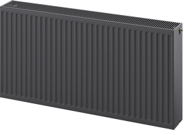 Sèche-serviettes Mexen CV33 900 x 2200 mm, raccordement bas, 7001 W, anthracite - W633-090-220-66
