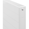 Radiateur plat Mexen Line CL22 600 x 1000 mm, raccordement latéral, 1582 W, blanc - W422L-060-100-00