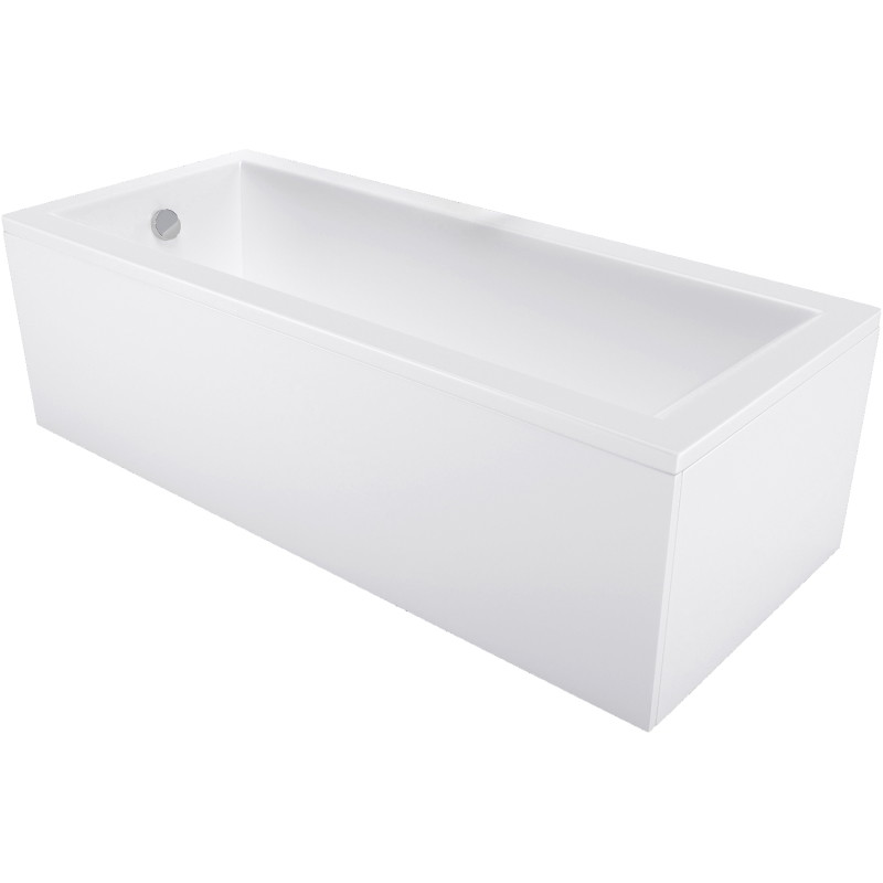 Mexen Cubik baignoire rectangulaire 180 x 80 cm avec habillage, blanche - 55031808000X