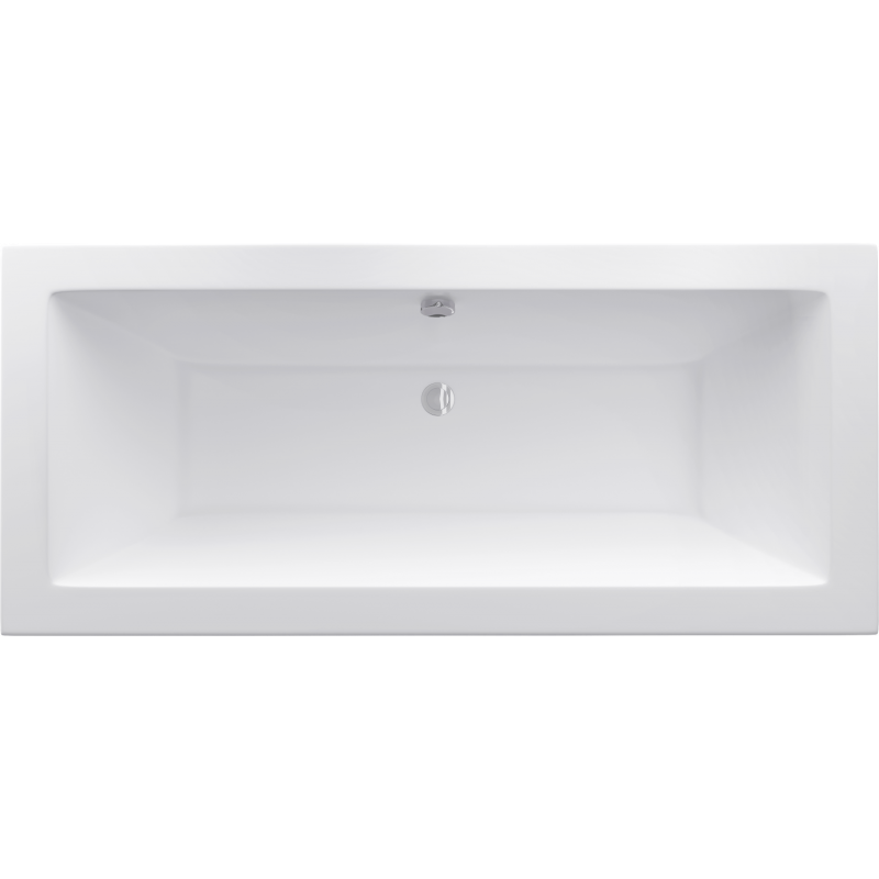Mexen Cube baignoire rectangulaire 180 x 90 cm avec revêtement, blanc - 55051809000X