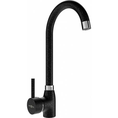 Mexen Telma robinet de cuisine, noir tacheté - 670200-76