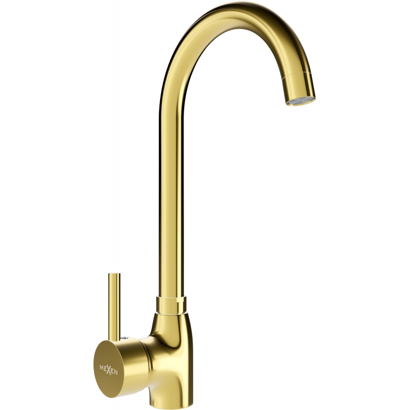 Mexen Telma robinet de cuisine, doré - 670200-50