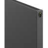 Mexen CVF11 Radiateur à panneau plat Flat 500 x 1600 mm, raccordement par le bas, 1092 W, anthracite - W611F-050-160-66