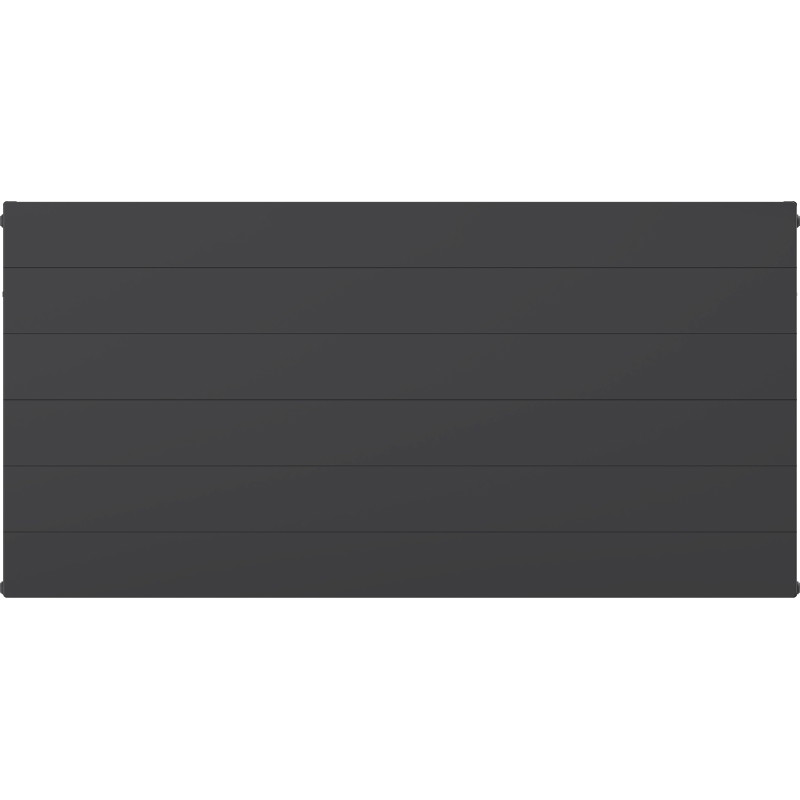 Mexen CL33 Radiateur à panneaux Line 500 x 1800 mm, raccordement latéral, 3421 W, anthracite - W433L-050-180-66