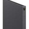 Mexen Flat CVF11 radiateur panneau 600 x 2000 mm, raccordement inférieur, 1567 W, anthracite - W611F-060-200-66
