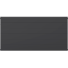 Chauffage Mexen Line CL33 en panneau 900 x 700 mm, raccordement latéral, 2101 W, anthracite - W433L-090-070-66