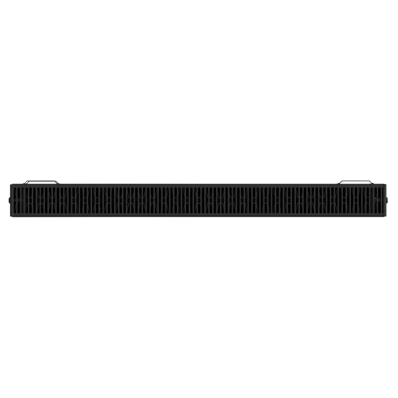 Mexen Line CL22 radiateur à panneaux 400 x 1800 mm, raccordement latéral, 2049 W, noir - W422L-040-180-70