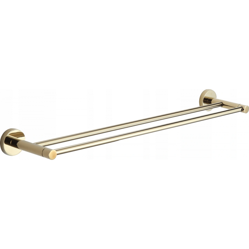 Mexen Remo double porte-serviettes, Or - 7050725-50