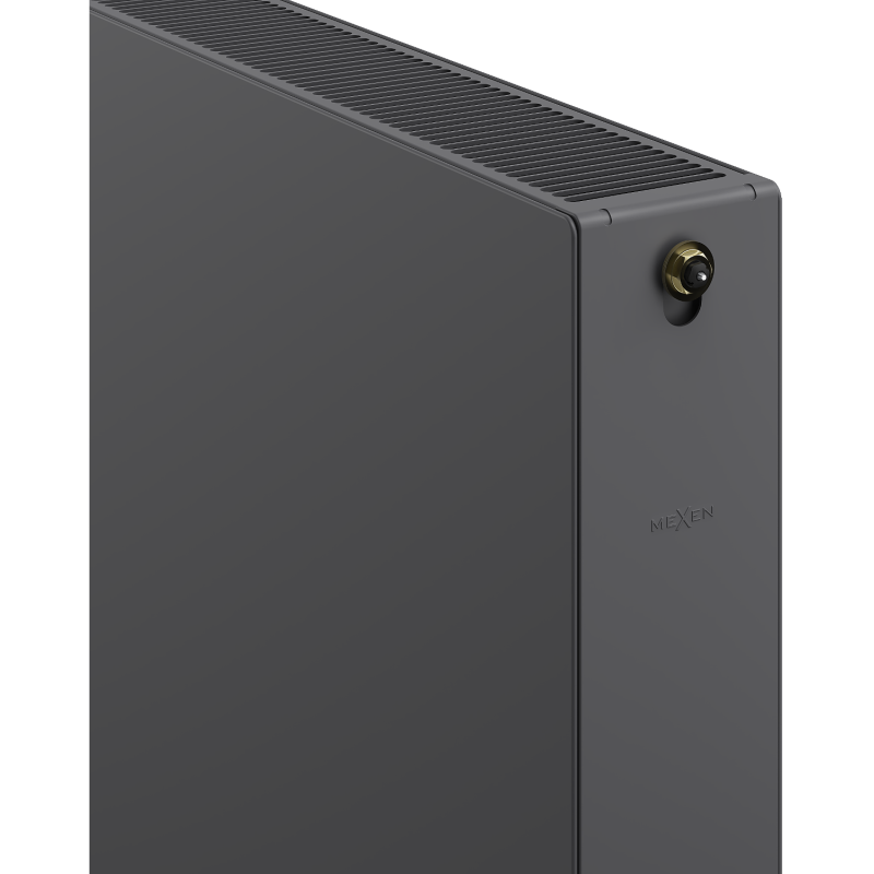 Mexen Flat CVF22 radiateur à panneau 600 x 400 mm, connexion inférieure, 633 W, anthracite - W622F-060-040-66