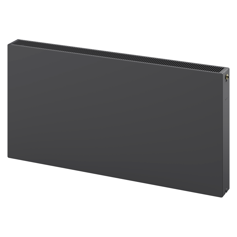 Radiateur plat Mexen CVF22 600 x 1400 mm, raccordement inférieur, 2215 W, anthracite - W622F-060-140-66