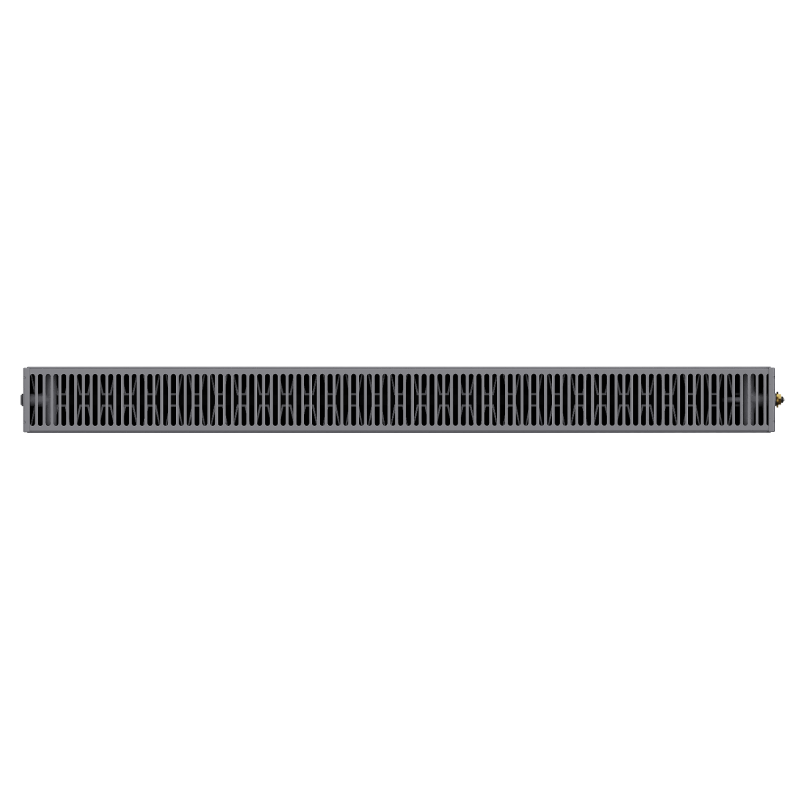 Mexen Flat CVF22 radiateur plat 600 x 1600 mm, raccordement inférieur, 2532 W, anthracite - W622F-060-160-66