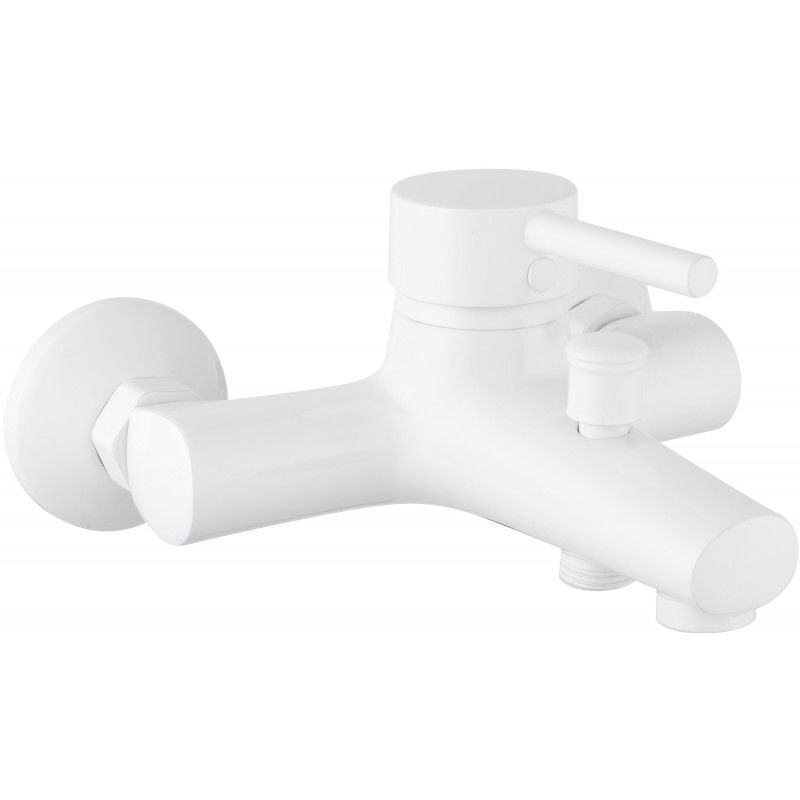 Mexen Lua robinet de bain, Blanc - 72830-20