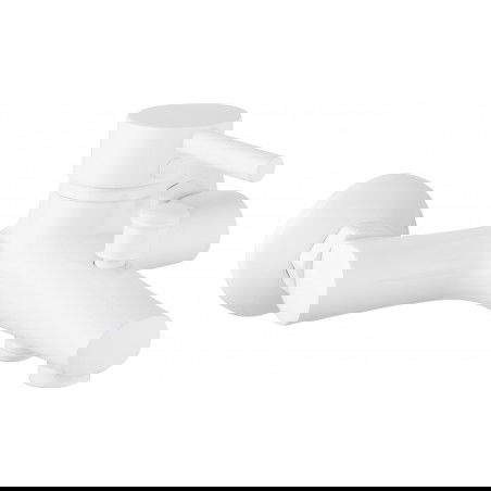 Mexen Lua robinet de bain, Blanc - 72830-20
