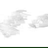 Mexen Lua robinet de bain, Blanc - 72830-20