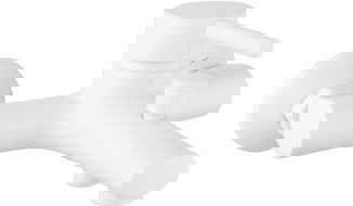 Mexen Lua robinet de bain, Blanc - 72830-20