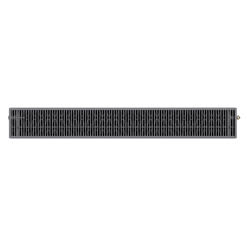 Mexen Flat CVF33 radiateur à panneau 400 x 400 mm, connexion inférieure, 633 W, anthracite - W633F-040-040-66