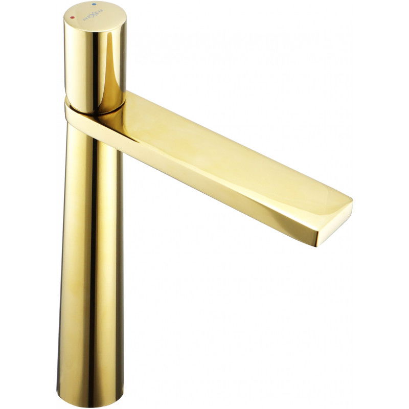 Mexen Nox robinet de lavabo haut, Or - 744210-50