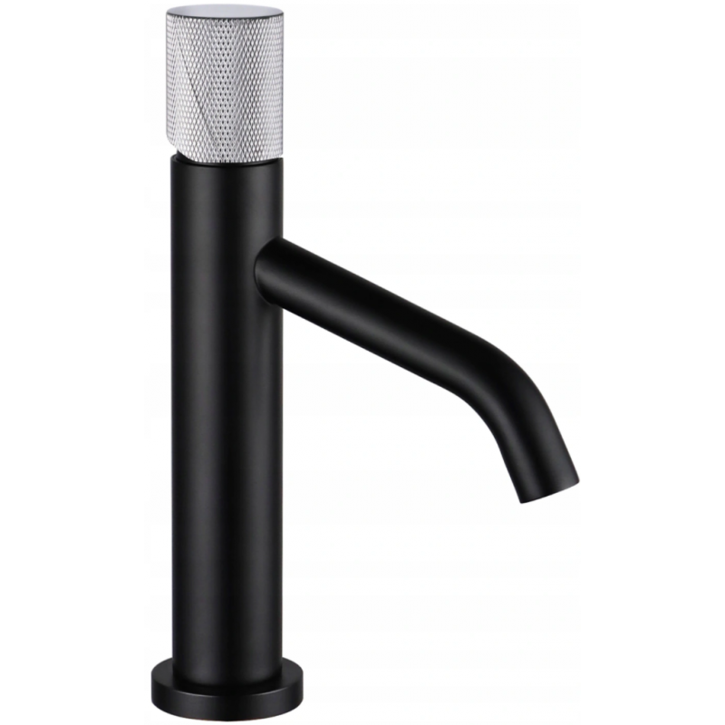 Mexen Rumba One robinet de lavabo, Noir/Chrome - 73501-77