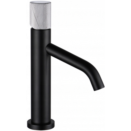 Mexen Rumba One robinet de lavabo, Noir/Chrome - 73501-77