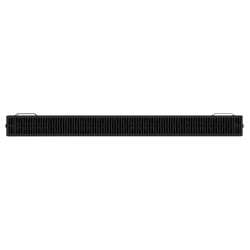 Mexen C22 radiateur à plaques 300 x 1500 mm, raccordement latéral, 1400 W, noir - W422-030-150-70