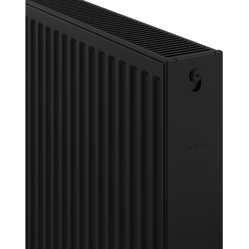 Mexen C22 radiateur plat 400 x 500 mm, raccordement latéral, 593 W, noir - W422-040-050-70