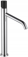 Mexen Rumba One  robinet de lavabo haut, chrome/noir - 73511-07
