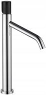 Mexen Rumba robinet de lavabo haut, Chrome/Noir - 73511-07