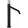 Mexen Rumba robinet de lavabo haut, Noir/Chrome - 73511-77