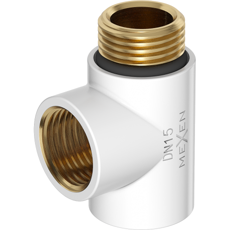 Mexen T de raccordement pour radiateur électrique, blanc - W906-000-20