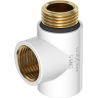 Mexen té de raccordement pour résistance électrique, blanc - W906-000-20