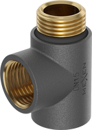 Mexen Uni-Term raccord en T pour résistance électrique, anthracite - W906-000-66
