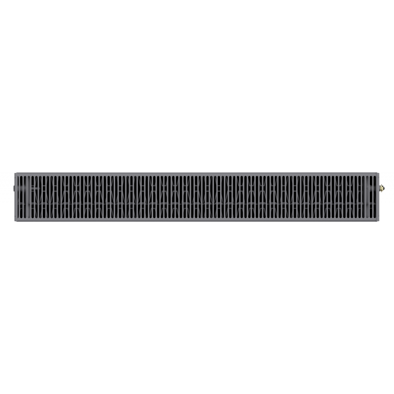 Mexen Flat CVF33 radiateur plat 400 x 1600 mm, raccordement inférieur, 2530 W, anthracite - W633F-040-160-66