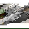 Mexen Oscar évier en granit 1 bac 580 x 490 mm, noir/argent métallique, siphon chromé - 6519581000-73