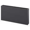 Mexen Flat CVF33 radiateur à plaques 500 x 600 mm, raccordement inférieur, 1140 W, anthracite - W633F-050-060-66