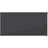 Mexen Flat CVF33 radiateur en acier 500 x 1100 mm, connexion inférieure, 2091 W, anthracite - W633F-050-110-66