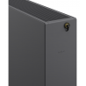 Mexen Flat CVF33 radiateur en acier 500 x 1100 mm, connexion inférieure, 2091 W, anthracite - W633F-050-110-66