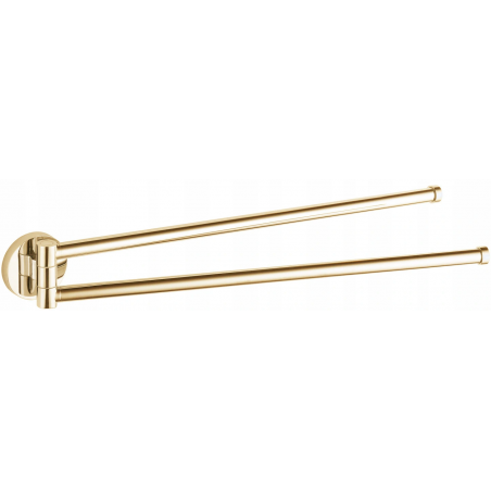 Mexen Remo double porte-serviettes rotatif, Or - 70507255-50