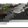Mexen Oscar évier en granit 1-bassin 580 x 490 mm, noir, siphon doré - 6519581000-77-G