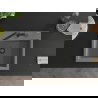 Mexen Oscar évier de cuisine en granit 1 bac 580 x 490 mm, gris, siphon noir - 6519581000-71-B
