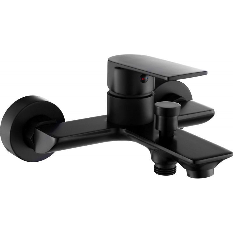 Mexen Alexa robinet de bain, Noir - 71230-70