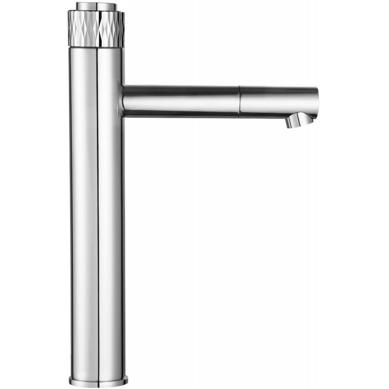 Mexen Diamond robinet de lavabo haut, Chrome - 71510-00
